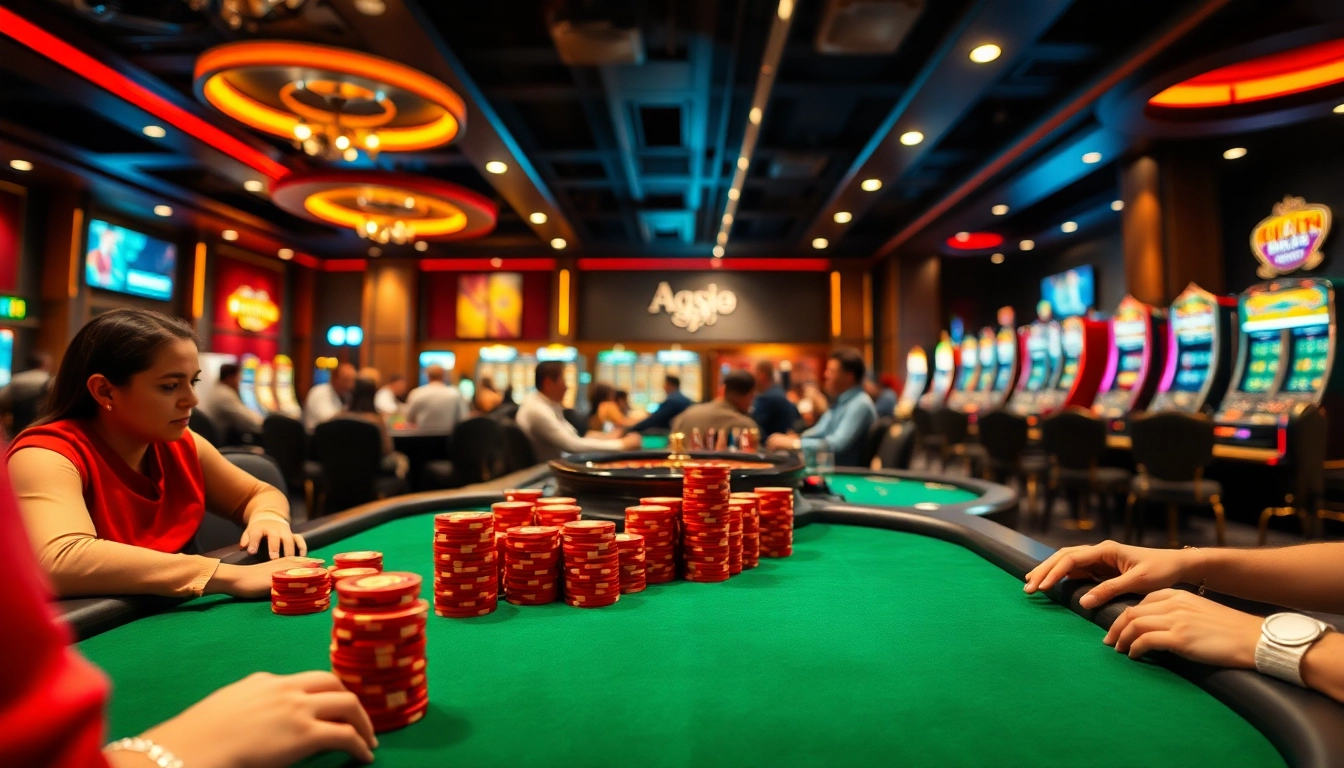 Excited players at a luxury casino using the platform https://xx88.xyz/ to engage in thrilling games.